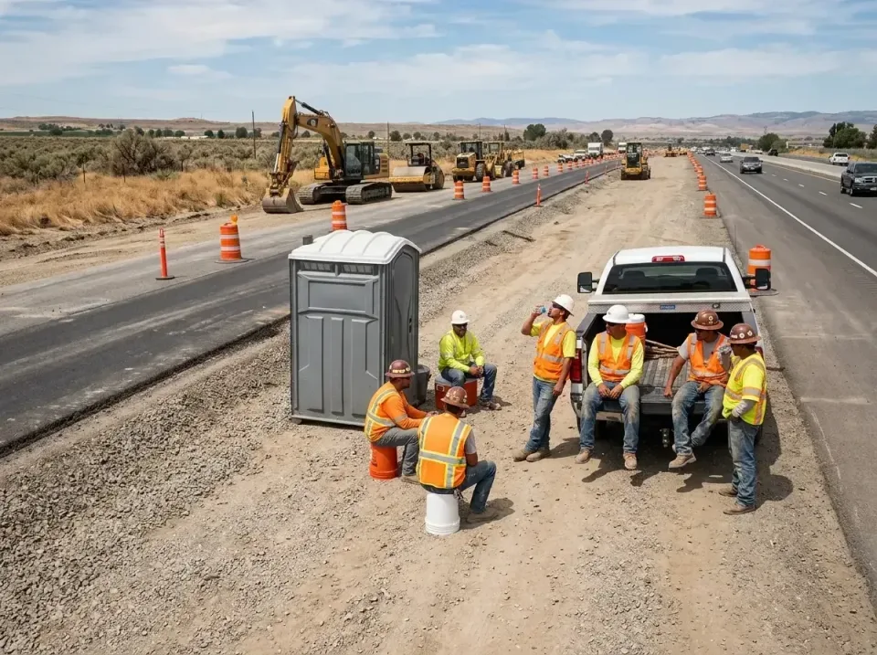 highway-road-construction-crew-007 — frequently asked questions, Porta Potty and Restroom Rentals in Emporia, KS